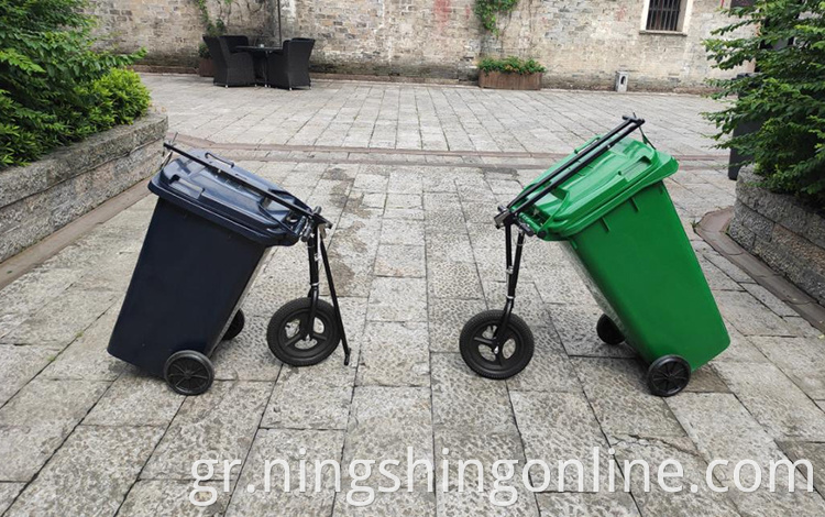 Wheelie Bin Helper Trash Cart Waste Bin Trailer 12